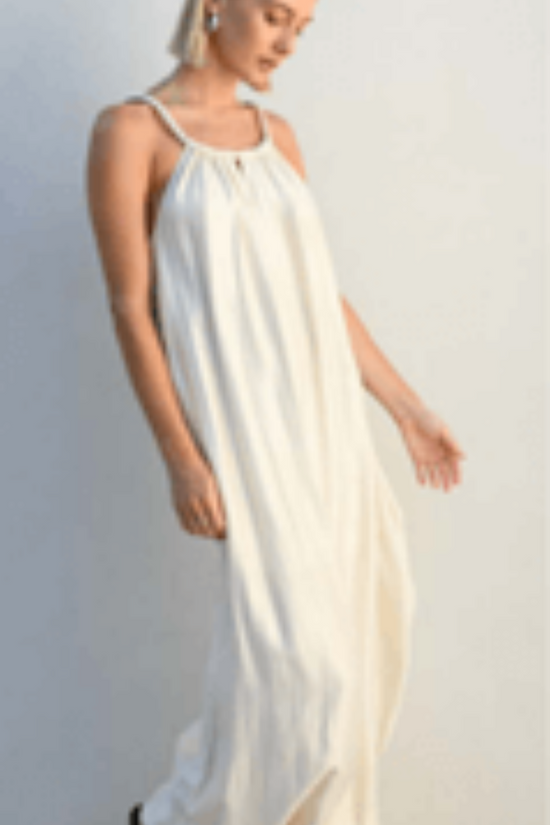 Aurora Halter Neck Maxi Dress