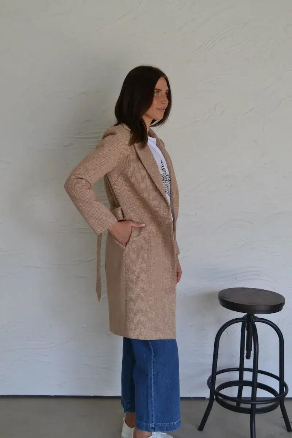 Beige Coat