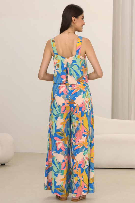 Blooms Print Jumpsuit