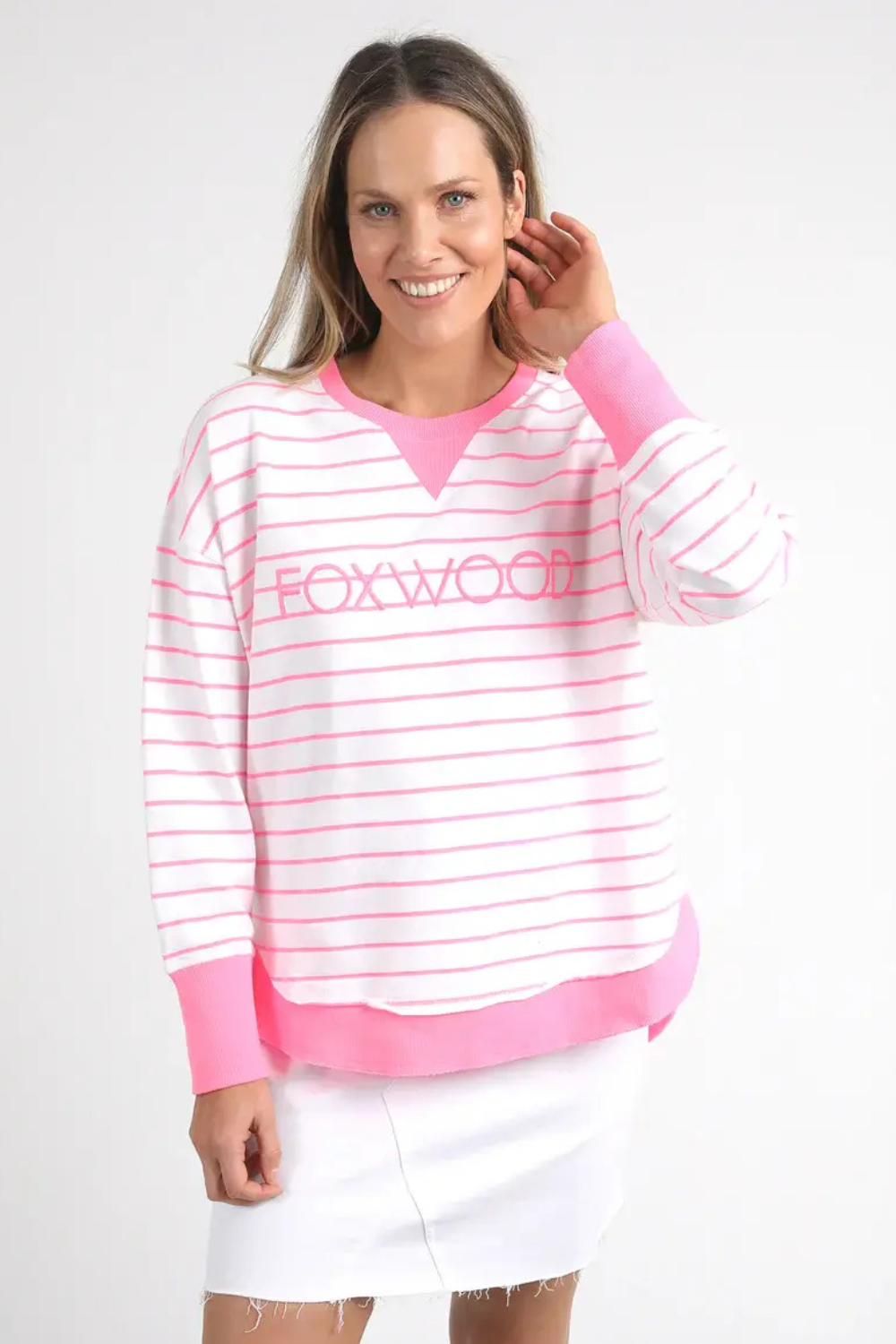 Foxwood Simplified Crew Stripe