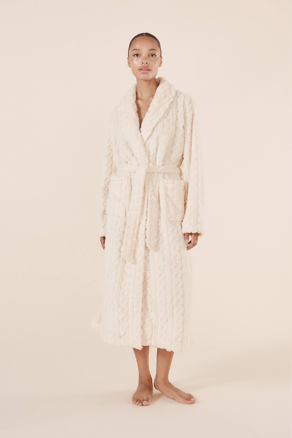 Gabriella Plush Long Robe