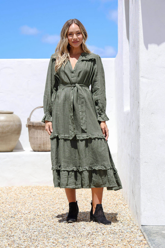 Nebbia Linen Dress