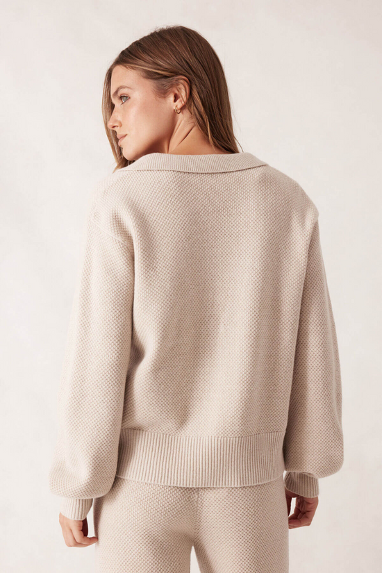 Collared Soft Knit
