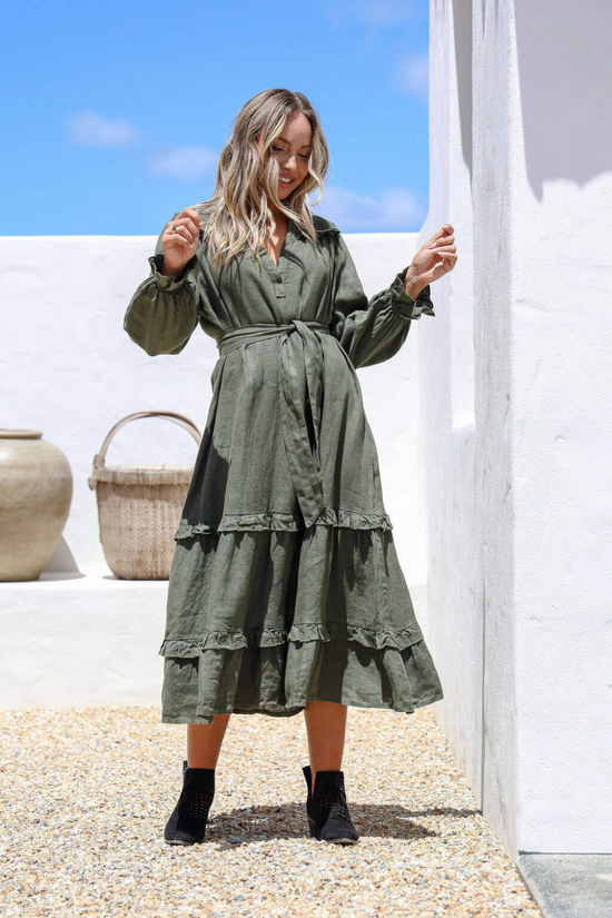 Nebbia Linen Dress